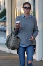 HEIDI KLUM Shopping in Los Angeles 12/18/2016