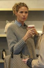HEIDI KLUM Shopping in Los Angeles 12/18/2016