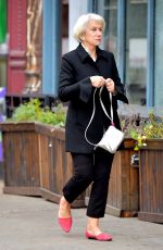 HELEN MIRREN Out and About in New York 12/01/2016