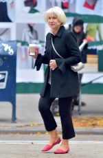 HELEN MIRREN Out and About in New York 12/01/2016