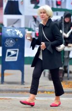 HELEN MIRREN Out and About in New York 12/01/2016