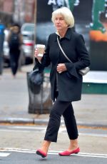 HELEN MIRREN Out and About in New York 12/01/2016