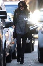 HILARIA BALDWIN Arrives at Her Home in New York 12/19/2016