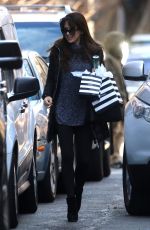 HILARIA BALDWIN Arrives at Her Home in New York 12/19/2016