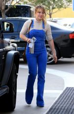 HILARY DUFF Arrives at Lancer Dermatology in Los Angeles 12/14/2016