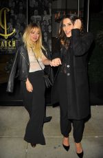HILARY DUFF at Catch LA in West Hollywood 12/17/2016