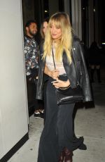 HILARY DUFF at Catch LA in West Hollywood 12/17/2016