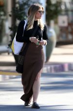 HILARY DUFF Out and About in Bel-air 11/30/2016