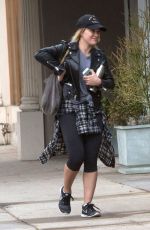 HILARY DUFF Out and About in Studio City 12/06/2016