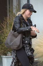 HILARY DUFF Out and About in Studio City 12/06/2016