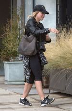 HILARY DUFF Out and About in Studio City 12/06/2016