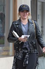 HILARY DUFF Out and About in Studio City 12/06/2016