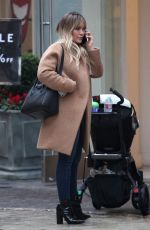 HILARY DUFF Out for Shopping in Los Angeles 12/15/2016