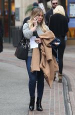 HILARY DUFF Out for Shopping in Los Angeles 12/15/2016