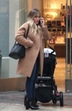 HILARY DUFF Out for Shopping in Los Angeles 12/15/2016