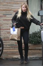 HILARY DUFF Out Shopping in Studio City 12/22/2016