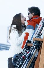 HILARY SWANK with Her Boyfriend in St, Moritz 12/11/2016