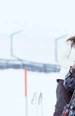HILARY SWANK with Her Boyfriend in St, Moritz 12/11/2016