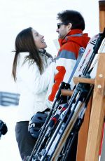 HILARY SWANK with Her Boyfriend in St, Moritz 12/11/2016