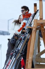 HILARY SWANK with Her Boyfriend in St, Moritz 12/11/2016