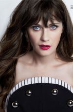 ZOOEY DESCHANEL in Cosmopolitan Magazine, November 2016