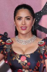 SALMA HAYEK at Fashion Awards in London 12/05/2016