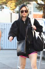 KALEY CUOCO Heading to a Pilates Class in Studio City 12/18/2016