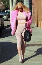 IGGY AZALEA Heading to a Studio in Los Angeles 12/01/2016