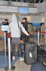 IRELAND BALDWIN at LAX Airport in Los Angeles 12/17/2016