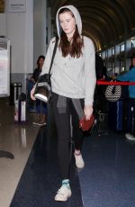 IRELAND BALDWIN at LAX Airport in Los Angeles 12/17/2016