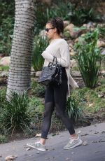 IRINA SHAYK Arrives at a Gym in West Hollywood 12/15/2016