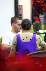 IRINA SHAYK at a Nail Salon in Beverly Hills 12/23/2016