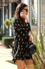 IRINA SHAYK at a Wax Center in Los Angeles 12/14/2016