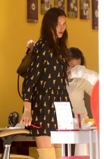 IRINA SHAYK at a Wax Center in Los Angeles 12/14/2016