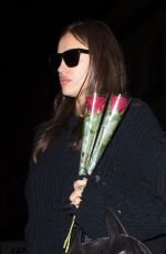 IRINA SHAYK Night Out in Paris 11/29/2016