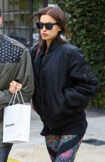 IRINA SHAYK Out and About in Beverly Hills 12/23/2016