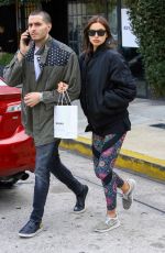 IRINA SHAYK Out and About in Beverly Hills 12/23/2016