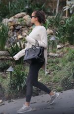 IRINA SHAYK Out and About in Los Angeles 12/15/2016