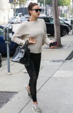 IRINA SHAYK Out and About in Los Angeles 12/15/2016