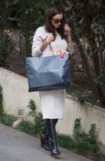IRINA SHAYK Out and About in Los Angeles 12/21/2016