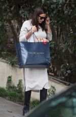 IRINA SHAYK Out and About in Los Angeles 12/21/2016