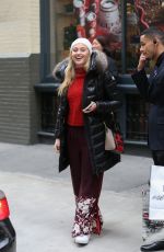 ISKRA LAWRENCE Out and About in New York 12/10/2016