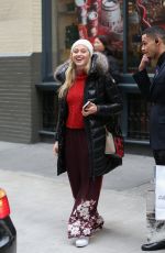 ISKRA LAWRENCE Out and About in New York 12/10/2016