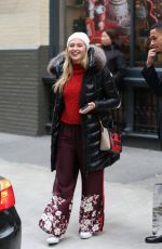 ISKRA LAWRENCE Out and About in New York 12/10/2016