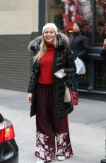 ISKRA LAWRENCE Out and About in New York 12/10/2016