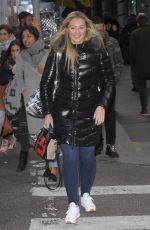ISKRA LAWRENCE Out in New York 12/15/2016