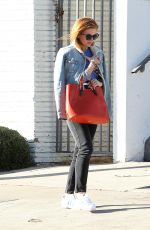 ISLA FISHER Out and About in Los Angeles 12/02/2016