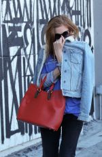 ISLA FISHER Out and About in Los Angeles 12/02/2016