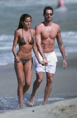 IZABEL GOULART in Bikini on the Beach in St. Barts 12/29/2016