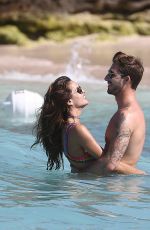 IZABEL GOULART ini Bikini at a Beach in St. Barts 12/25/2016
